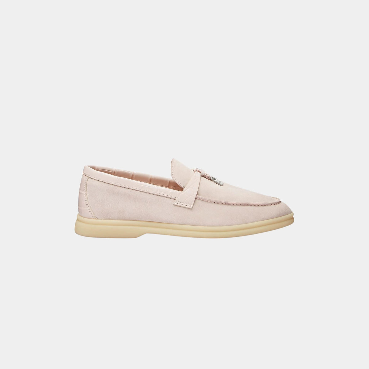 Summer Charms Walk Loafer Suede with Alligator Skin