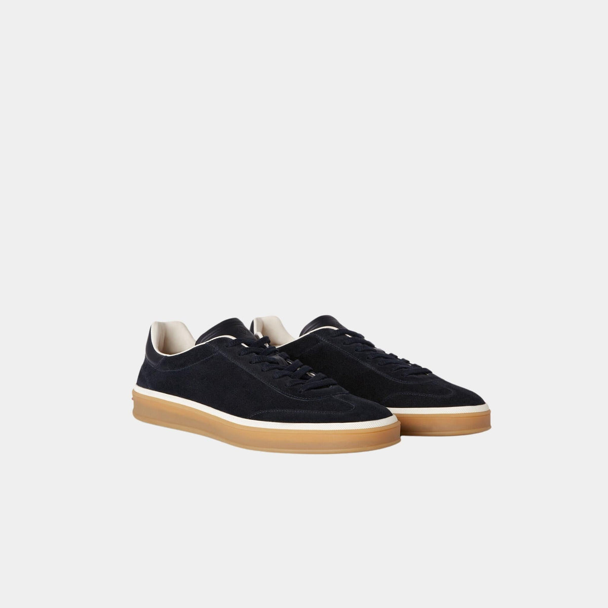 Tennis Walk Suede Calf Split Sneaker
