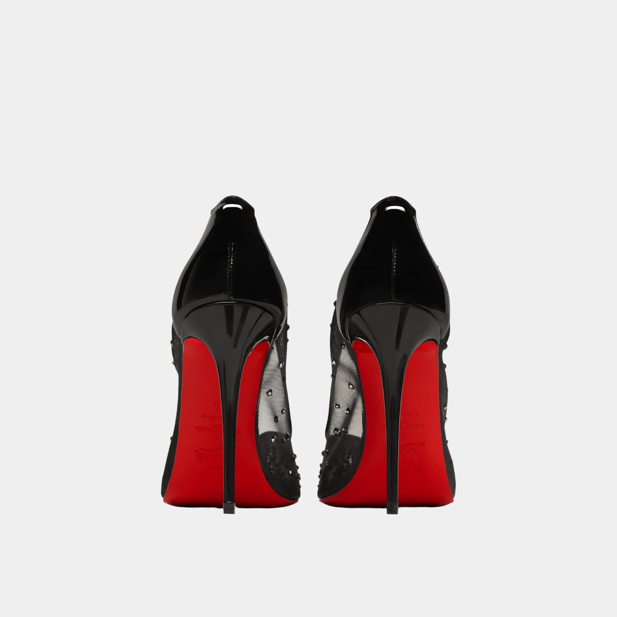 Bridiela Una Strass Pump Mesh with Calf Leather