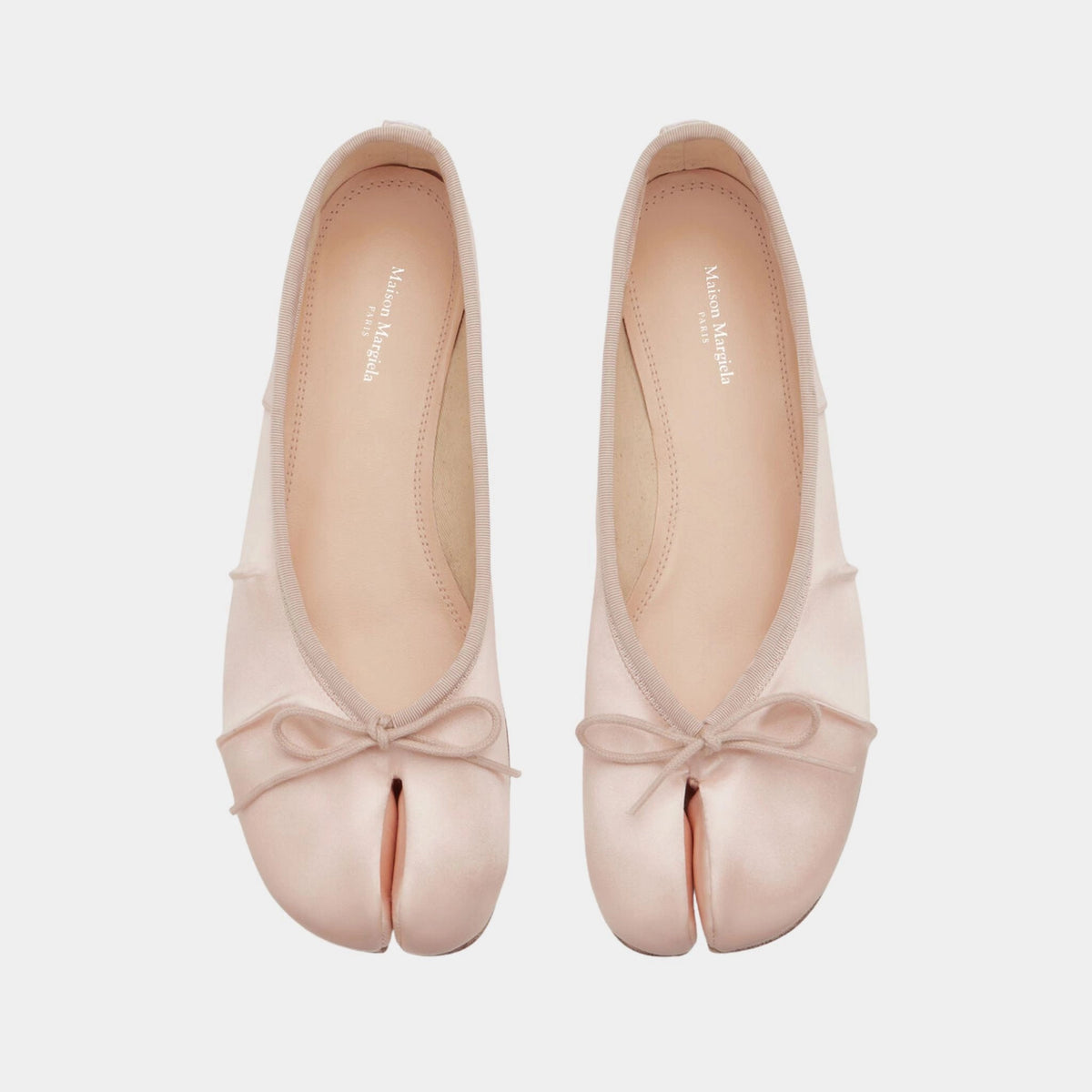 Satin Tabi Ballerina Flats