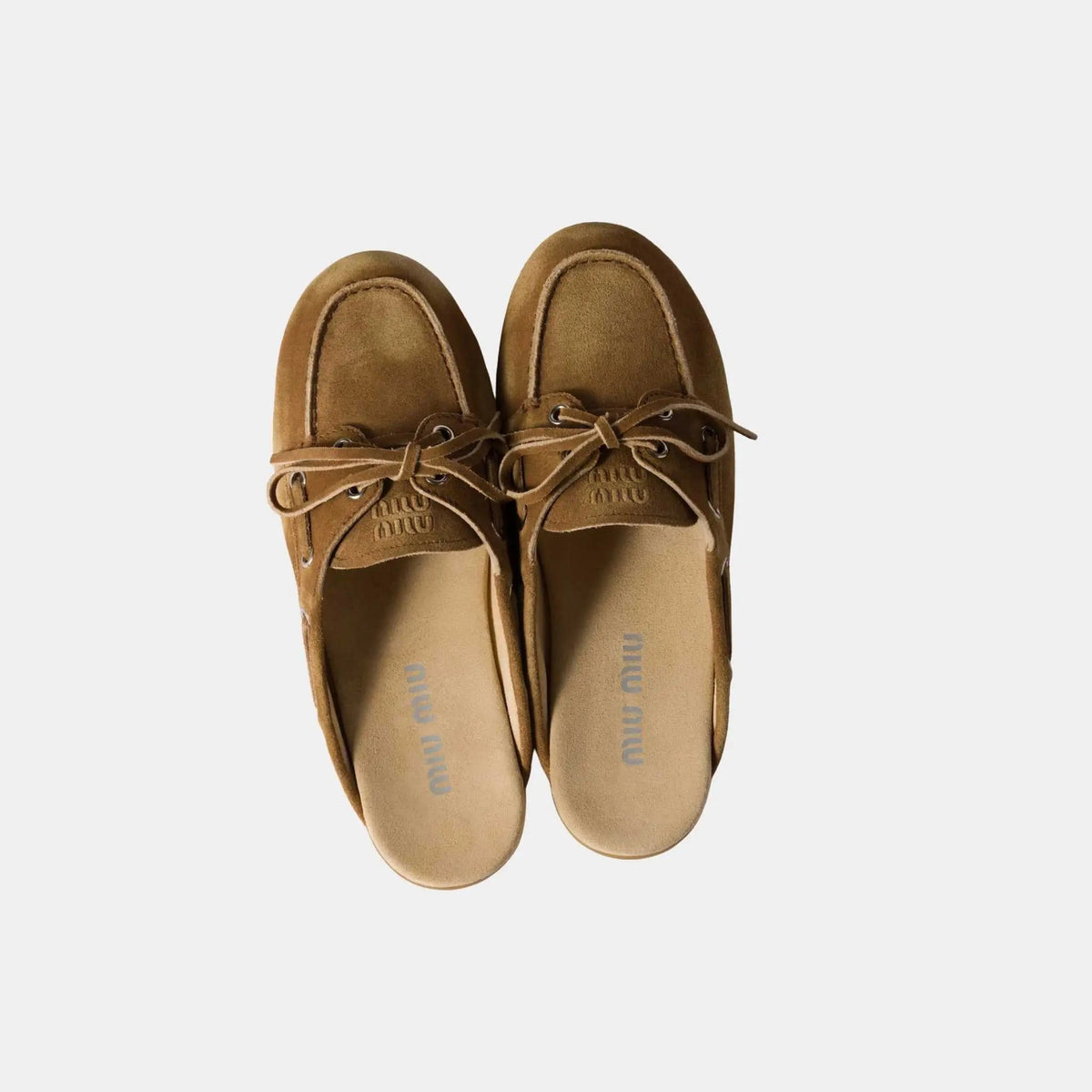 Faded Suede Mules