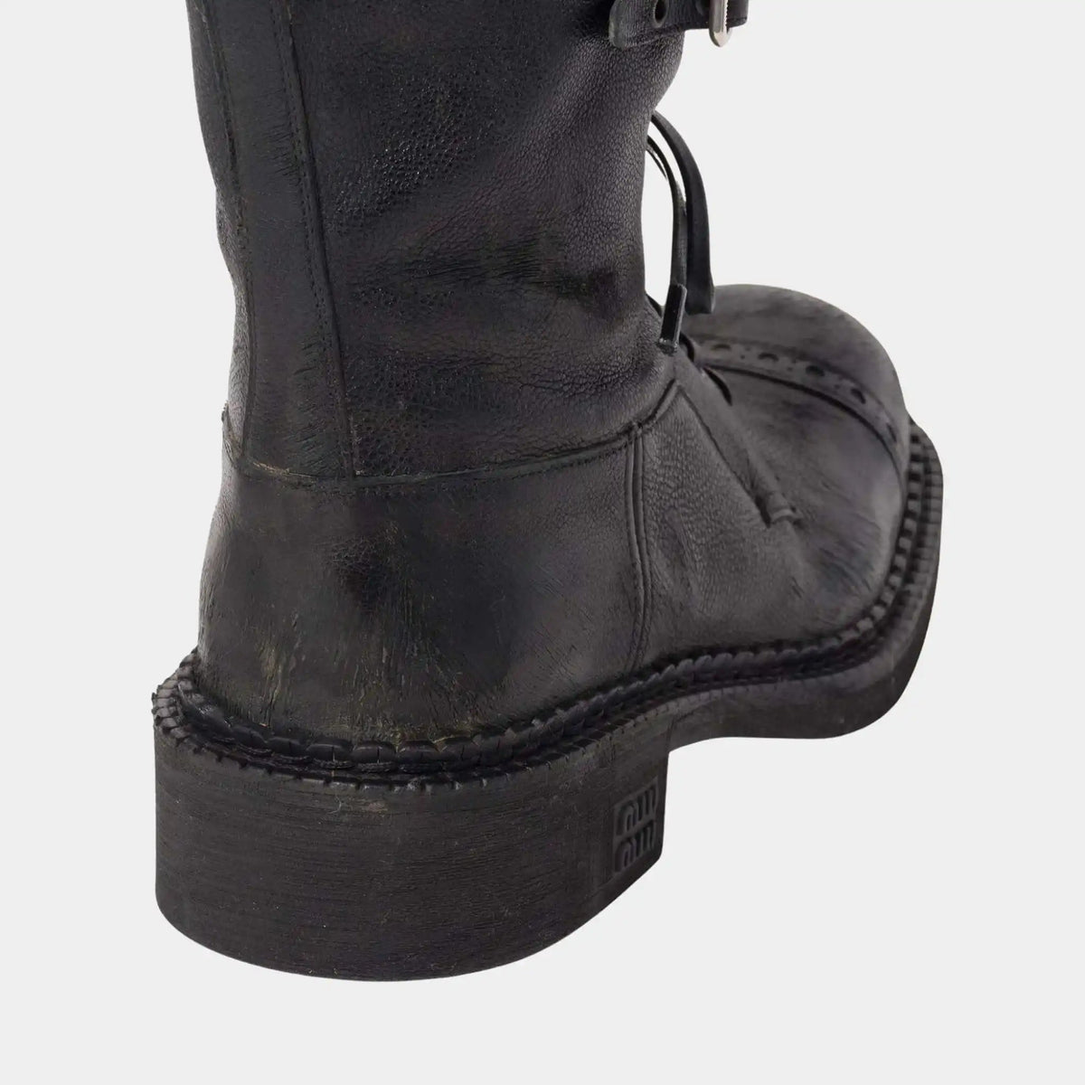 Leather Boots The Runway