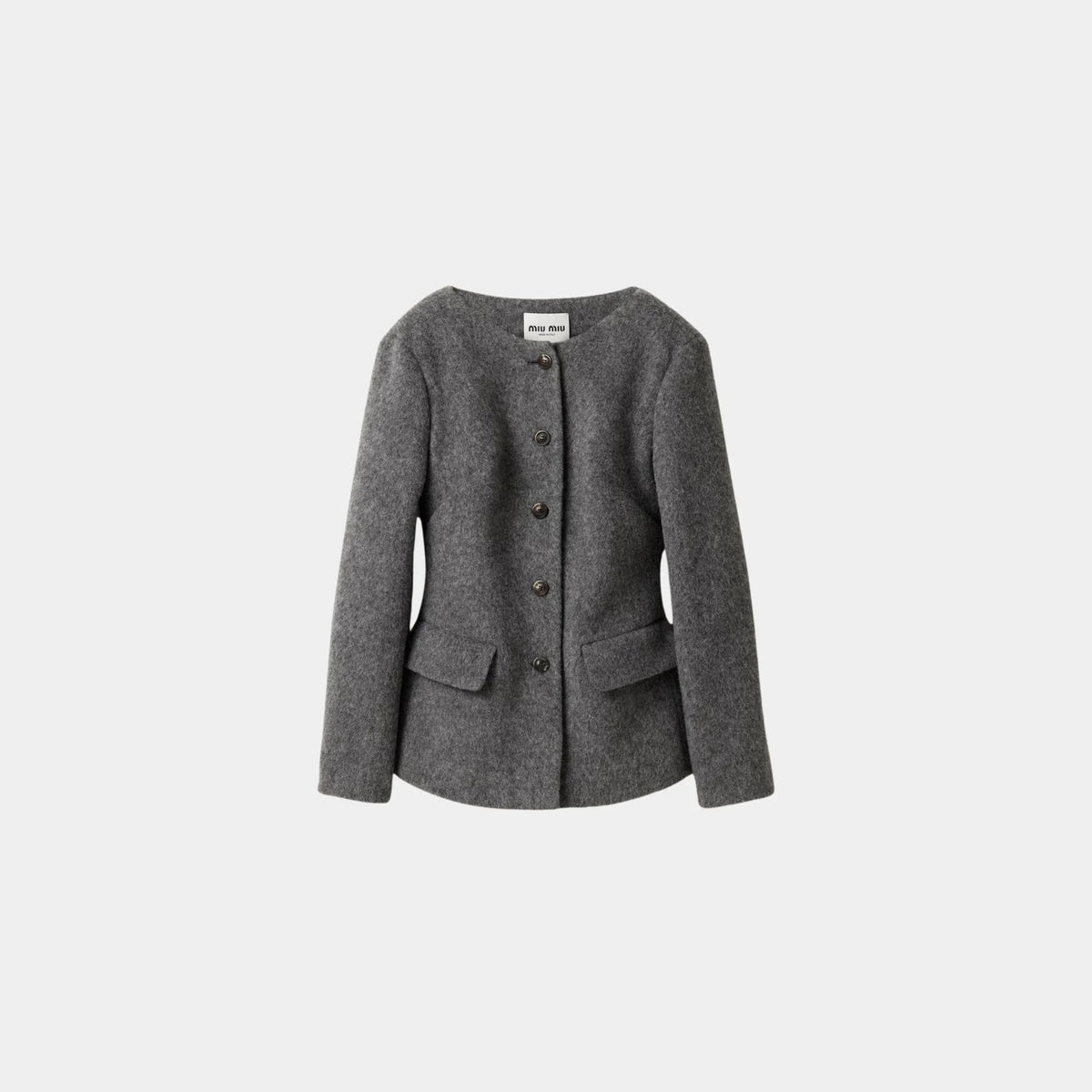 Light Shetland Wool Jacket