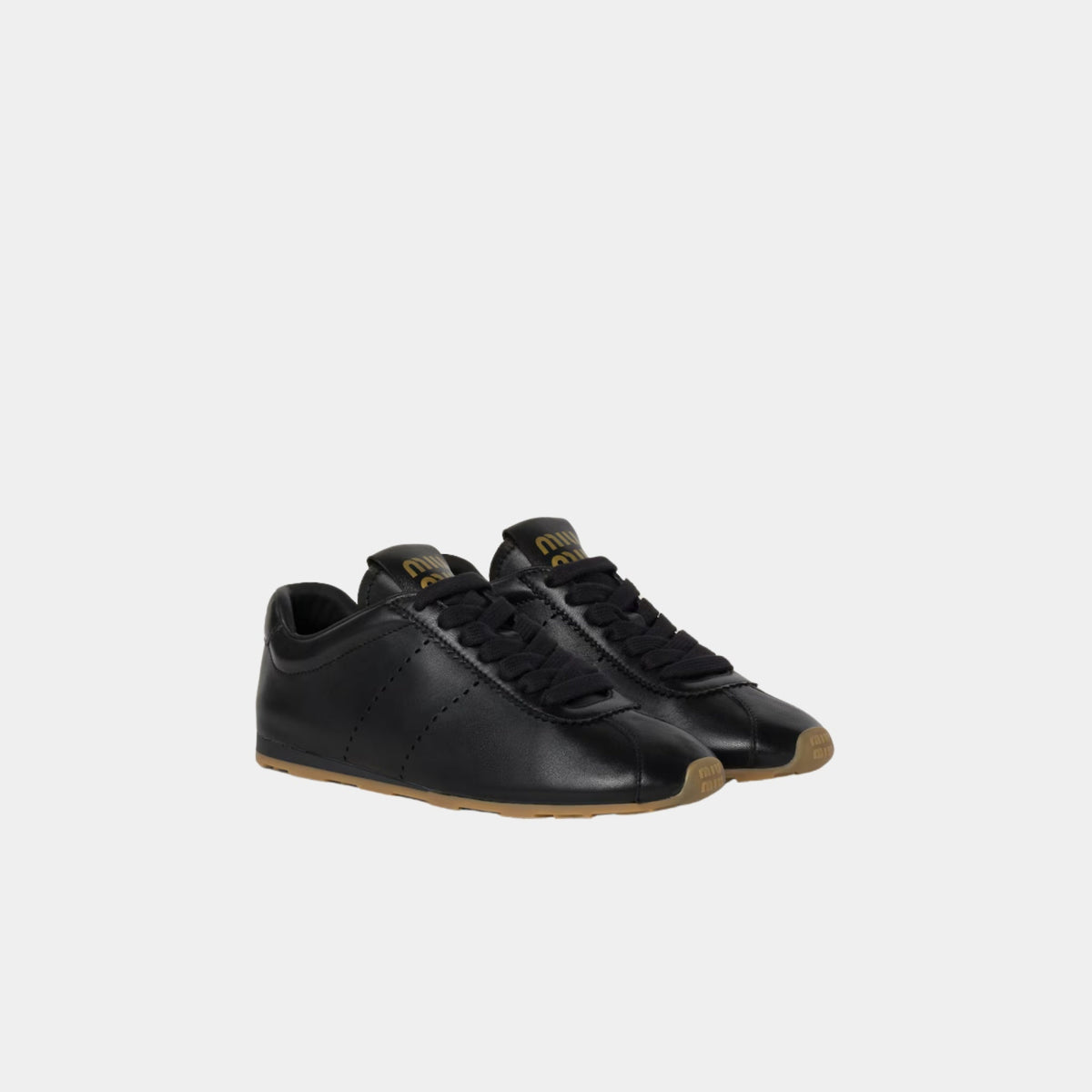 Plume Nappa Leather Sneakers