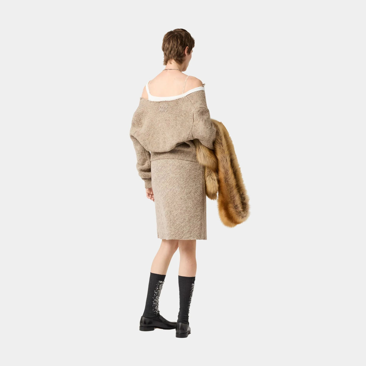 Wool Knit Cardigan