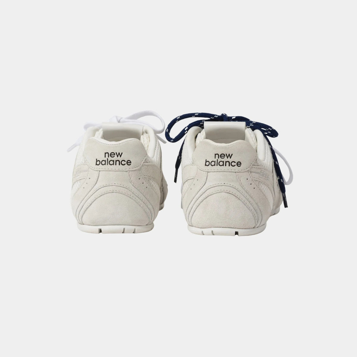 New Balance X Miu Miu 530 SL Suede and Mesh Sneakers