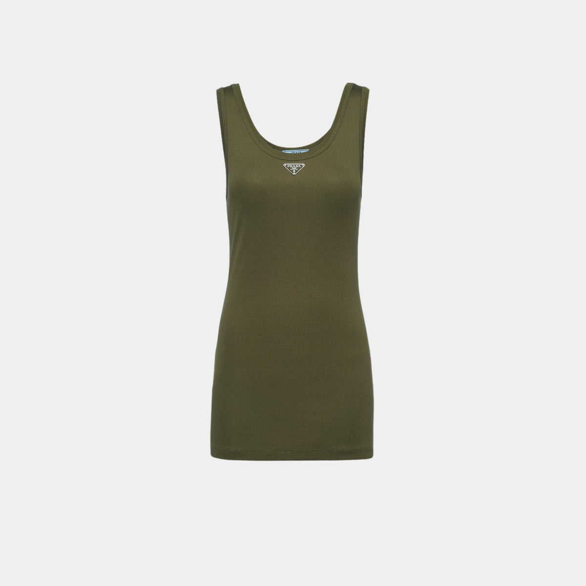 Cotton Ribbed Knit Top