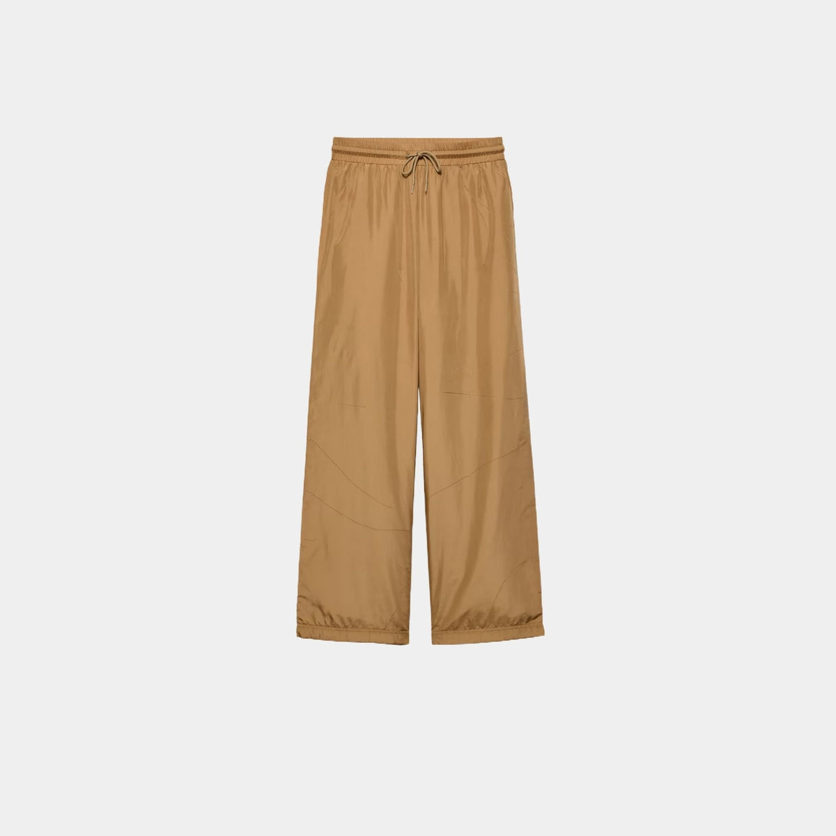 Lightweight Re-Nylon Wide Leg Pants