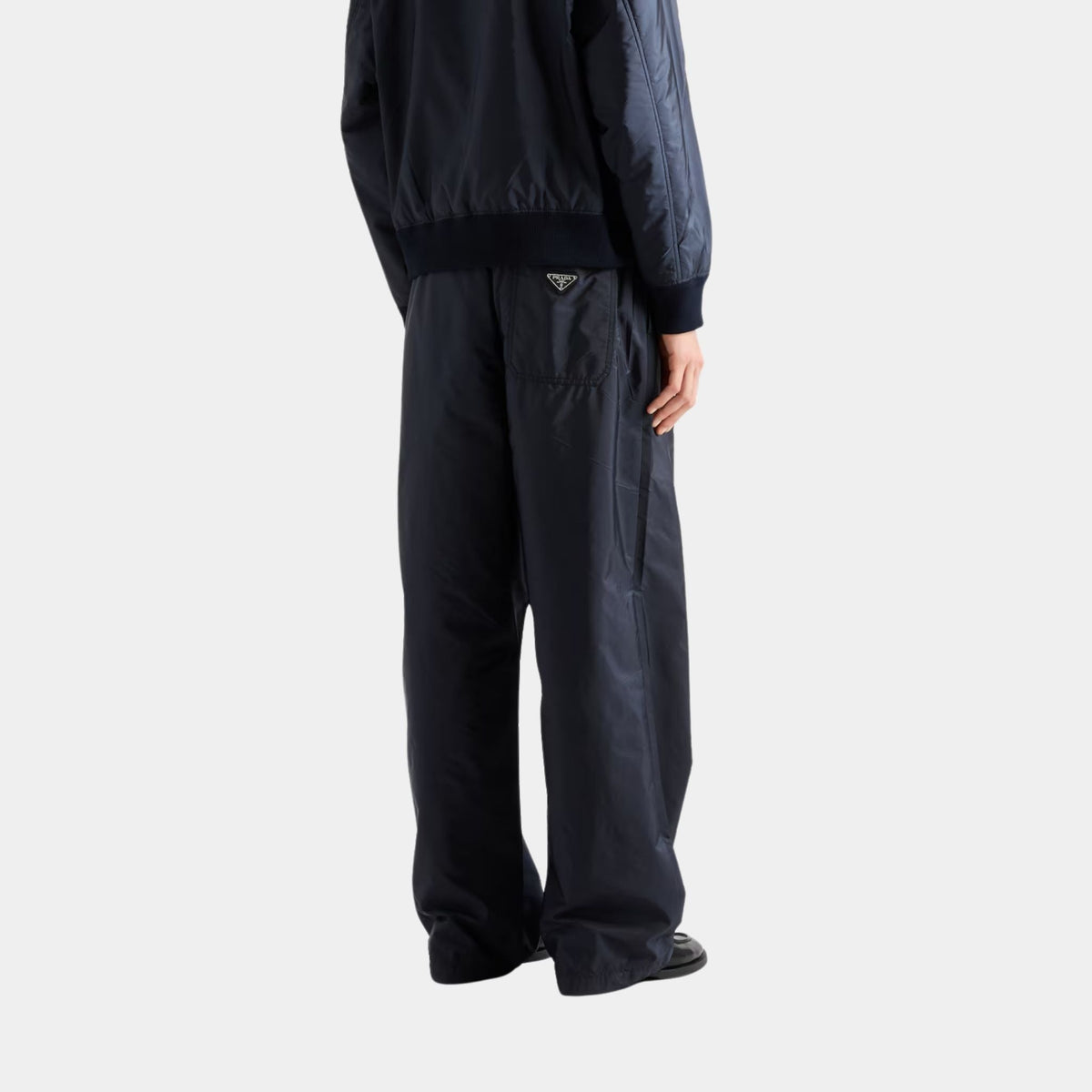 Lightweight Re-Nylon Wide Leg Pants