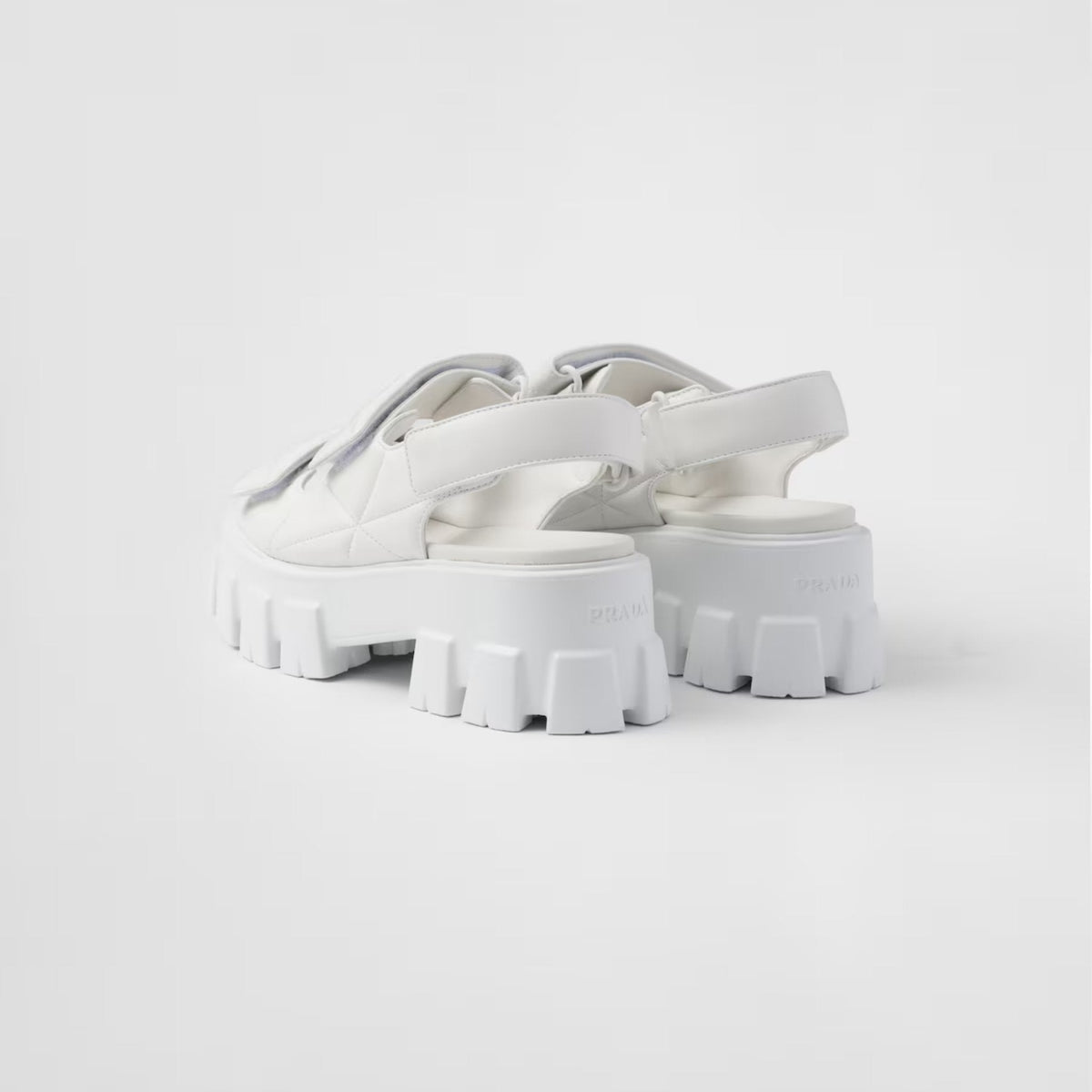 Monolith Nappa Lambskin Leather Sandals