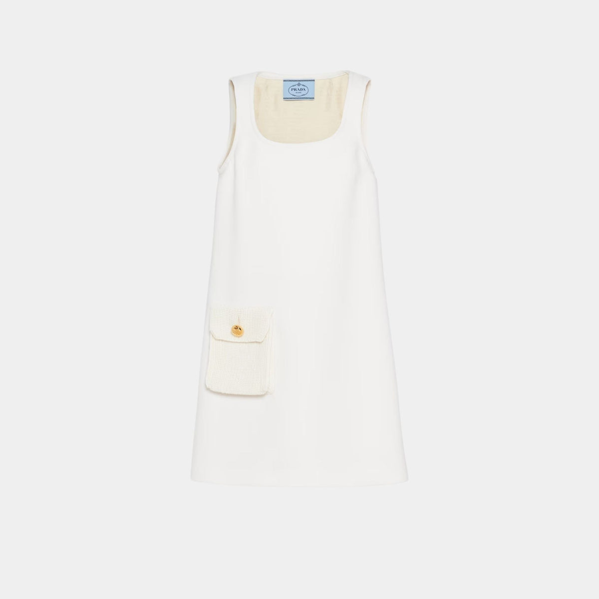 Natté Straight Minidress