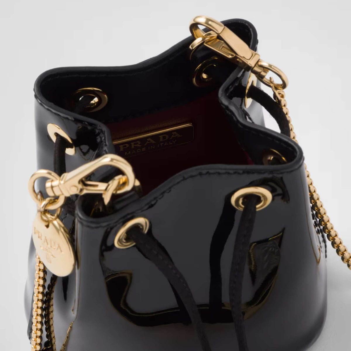 Patent Leather Mini Pouch