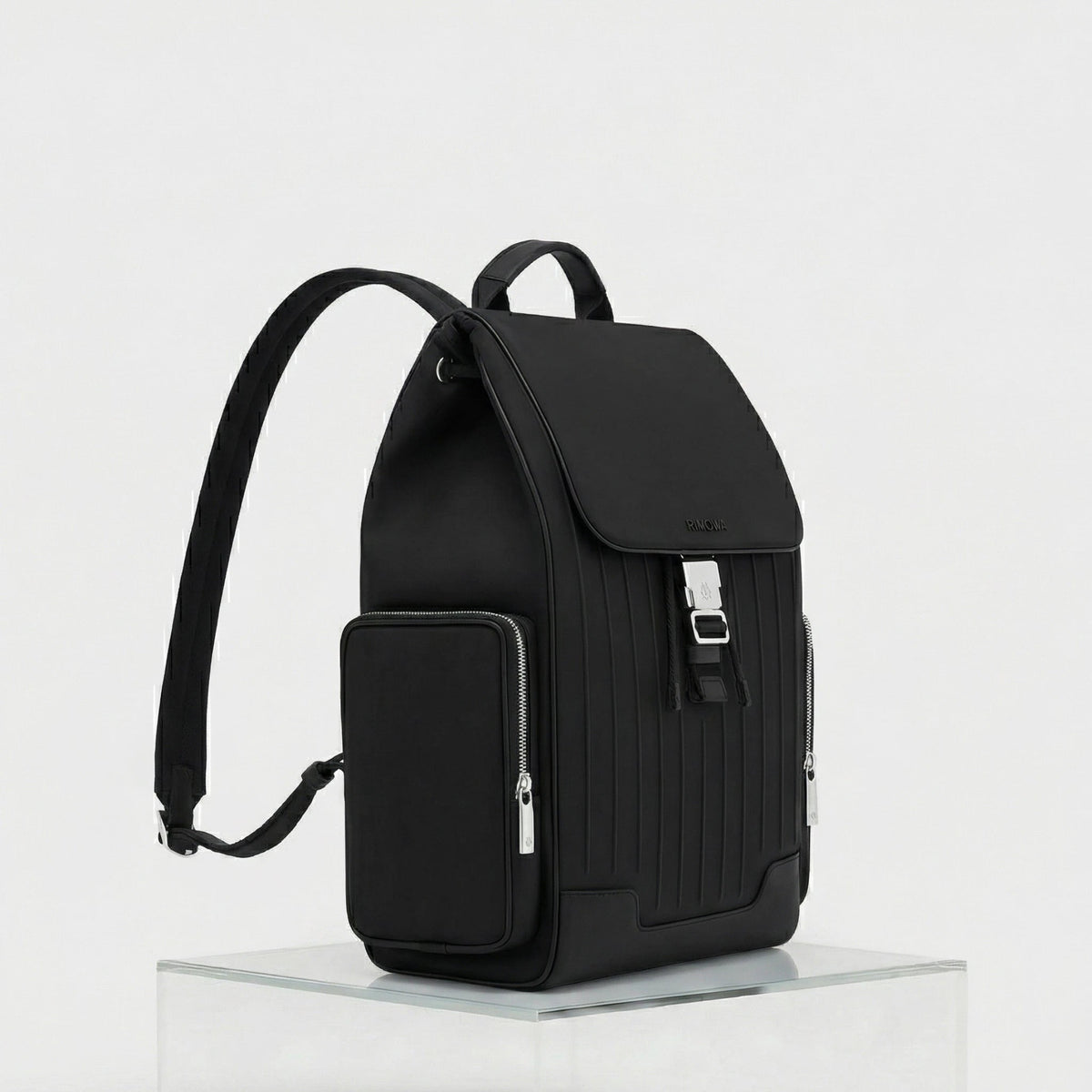 Never Still Nylon Flap Backpack Large