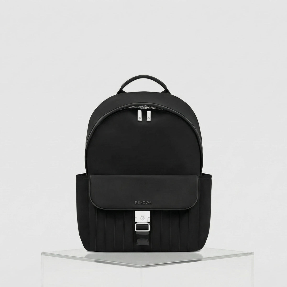 Never Still Nylon Zipped Backpack Medium