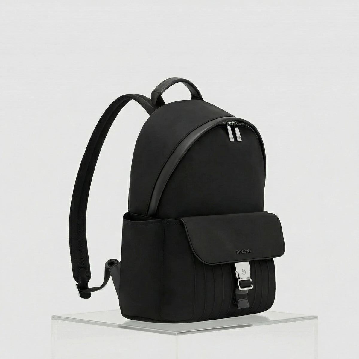 Never Still Nylon Zipped Backpack Medium