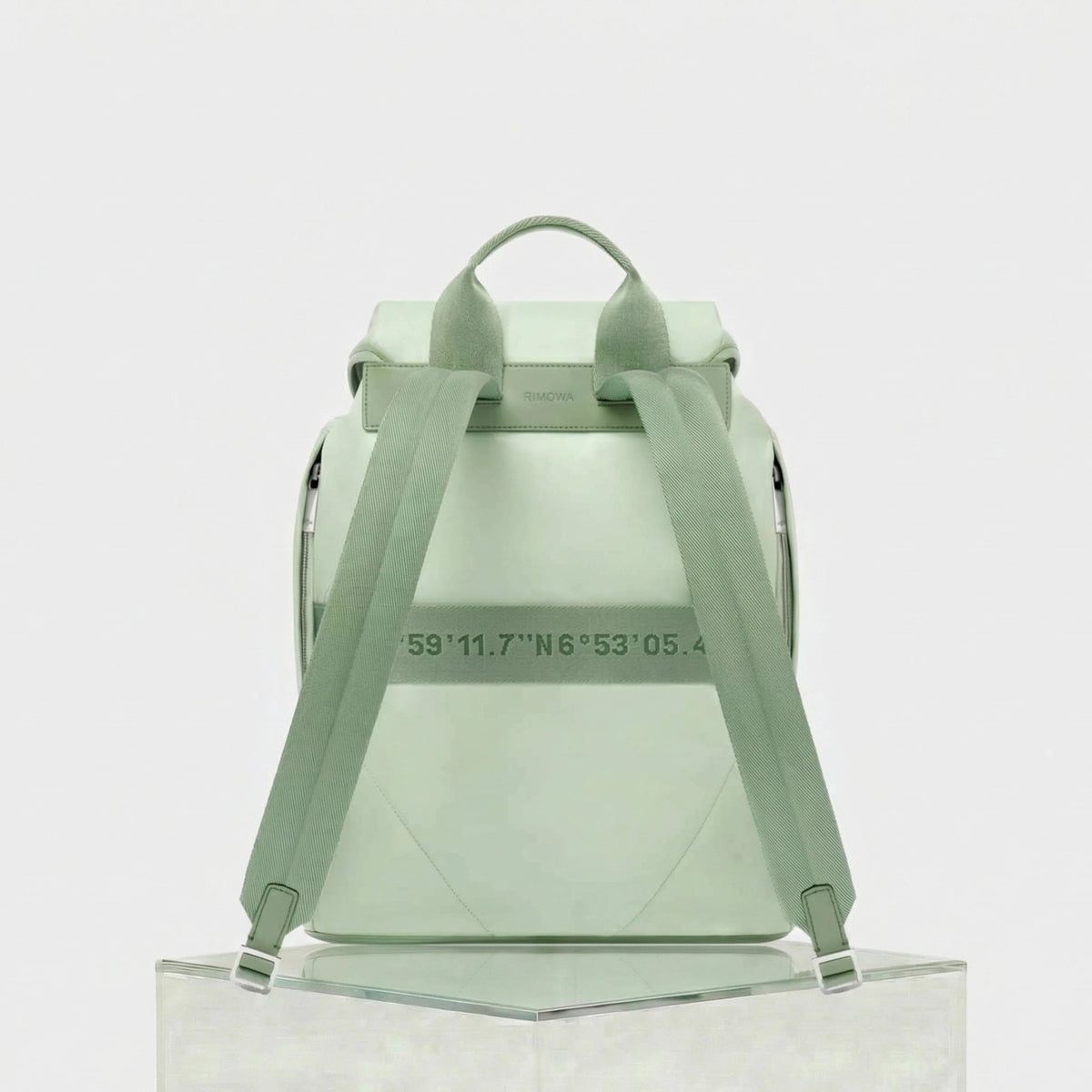 Signature Nylon Flap Backpack Large