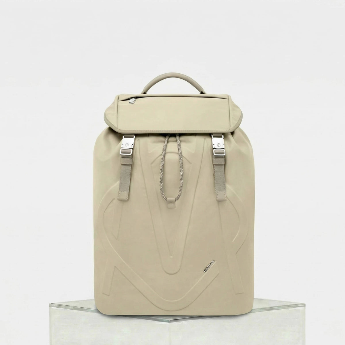 Signature Nylon Flap Backpack Large