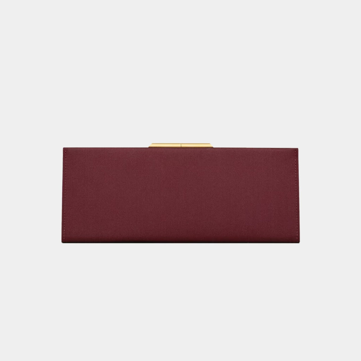 Midnight Small Clutch Satin with Kiss-Lock