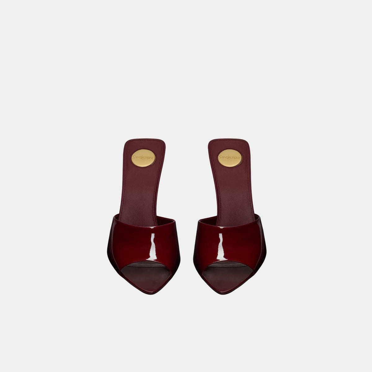 Romy Mules In Patent Leather