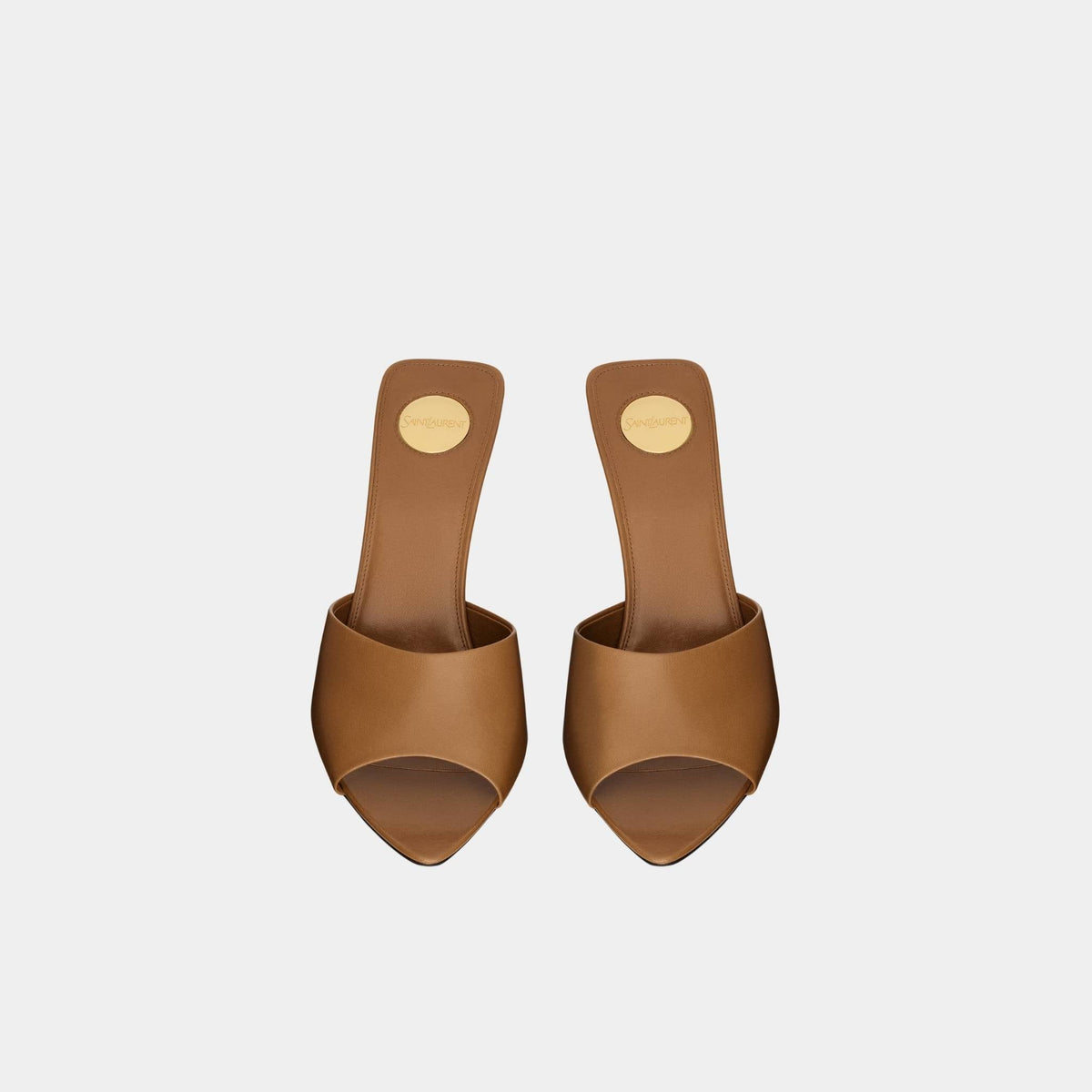 Romy Mules In Smooth Leather