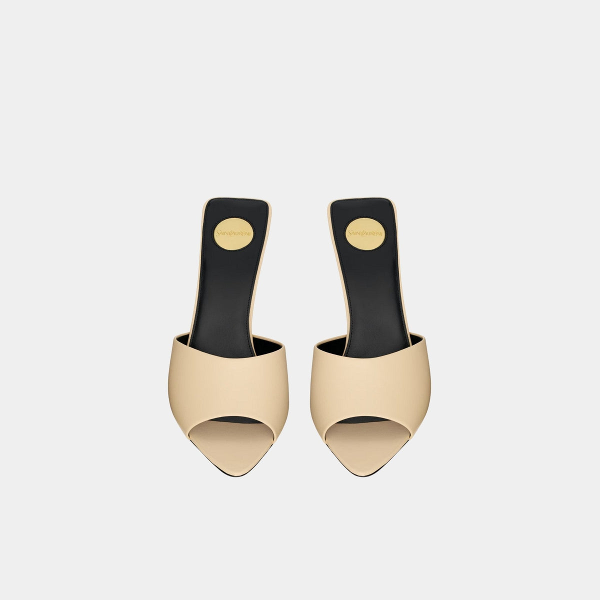 Romy Mules In Smooth Leather