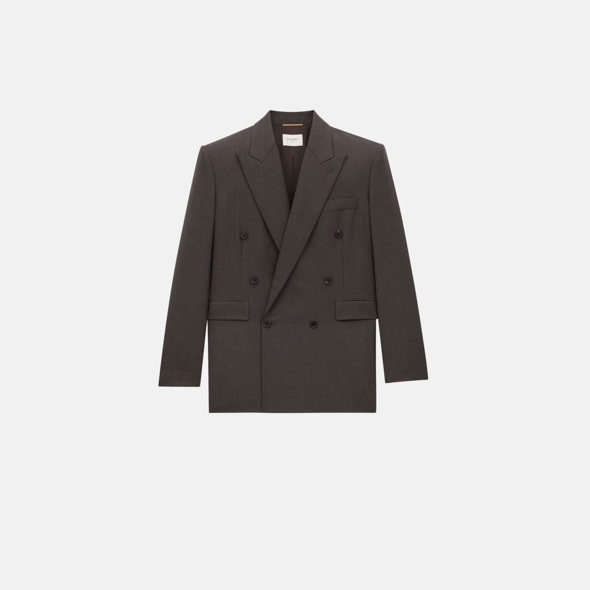Jacket In Wool Chine